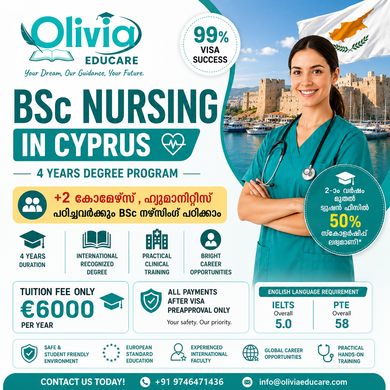 BSc Nursing in Cyprus